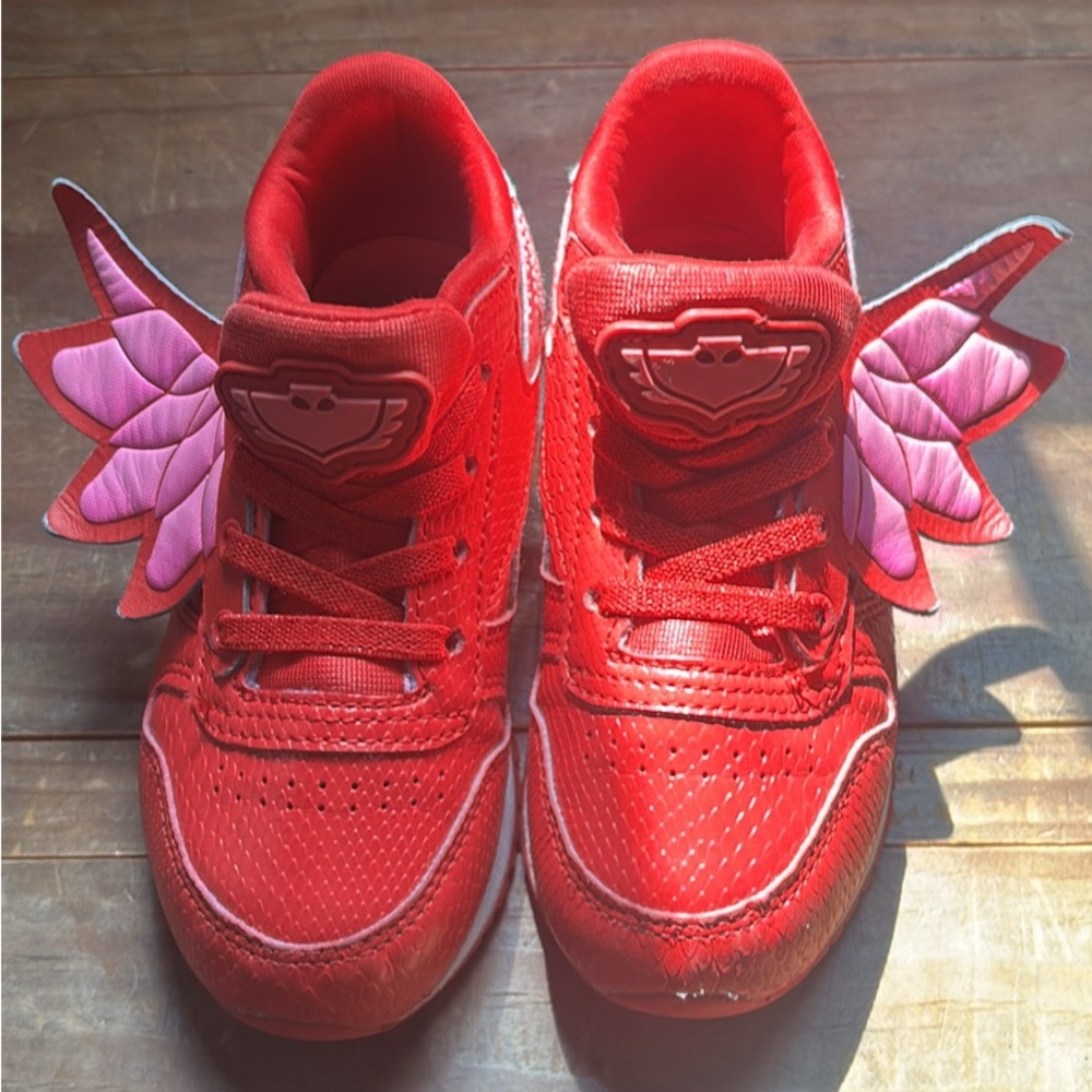 Reebok X PJ Masks Owlette toddler sneakers size 9